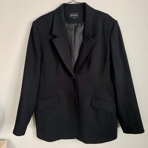 STUDIO POINT Black Blazer
